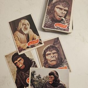 Vintage Planet Of The Apes 1967 Trading Cards (Not a Complete Set Only 29 Cards)
